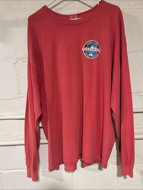 Long-Sleeve 2XL Crewneck T Shirt Red Rockbridge Goshen Virginia